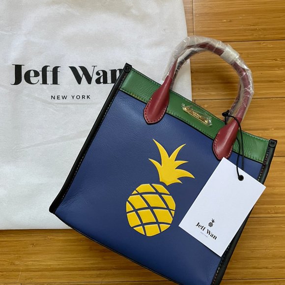 Jeff Wan Hampton Tote 22 in Leather Rainbow - Picture 7 of 12